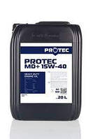 Моторное масло PROTEC MD масло синтетическое 15W-40 (P-MD+15W40-20L)