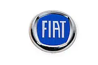 Эмблема (синяя, самоклейка) 75 мм для Тюнинг Fiat