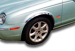 Накладки на арки Max chrome для Jaguar X-Type Нержавіюча сталь (4 шт)