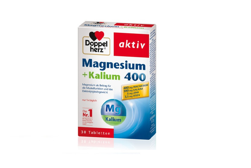 Комплекс Доппельгерц Магній + Калій Doppelherz Magnesium + Kalium для ...