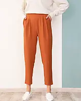 Терракотовые женские брюки