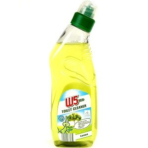 Середовище для очищення унітазів W5 Eco Toilet Cleaner Лимон 1000 ml 021411, фото 1