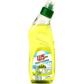 Середовище для очищення унітазів W5 Eco Toilet Cleaner Лимон 1000 ml 021411
