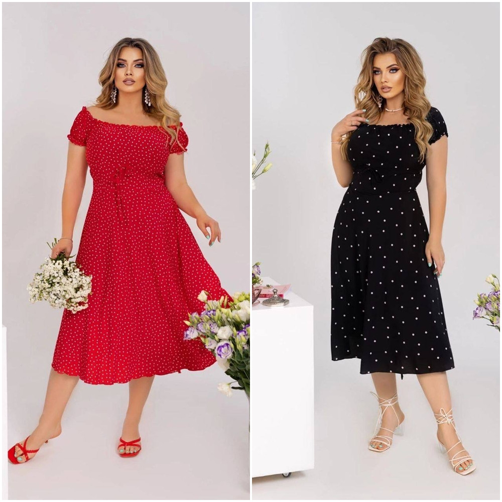 Сукня софт з принтом без рукавів довгі міді, розміри батал