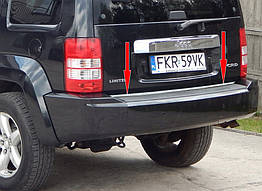 Кромка багажника для Jeep Cherokee/Liberty 2007-2013 Нержавіюча сталь