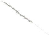 Браслет "Хвиля" довжина з дод. ланцюжком 18,5-25см х 11мм, фото 2
