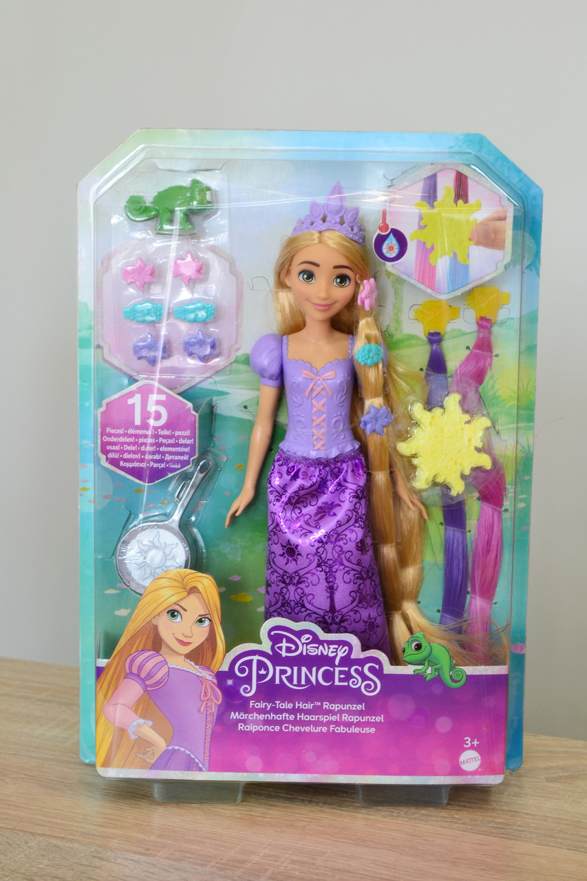 Набір з лялькою Disney Princess Рапунцель Фантастичні зачіски HLW18