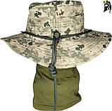 Панама з широкими полями, піксель, 56-58р., фото 4