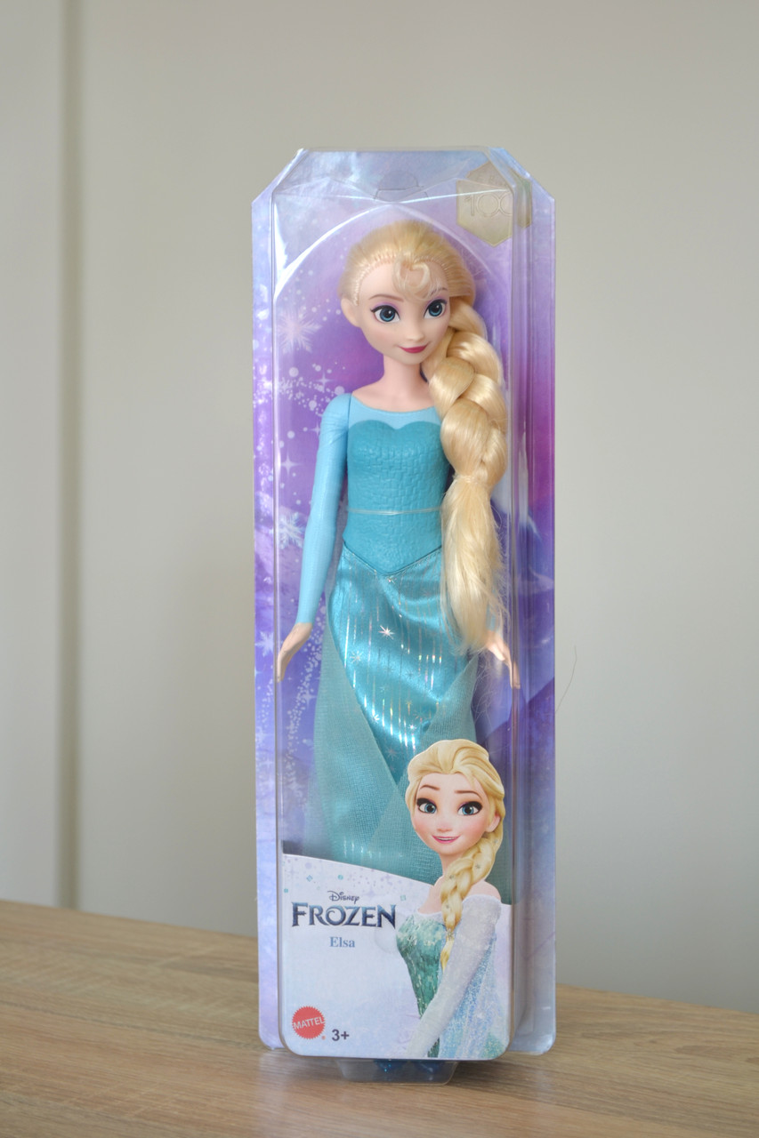 Лялька Disney Princess Крижане серце Ельза у сукні зі шлейфом HLW47