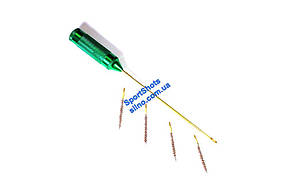 Набір для чищення C&C 4 мм, L=155 мм, мет.тубус (латунь двухколенный, 5 насадок) JGR