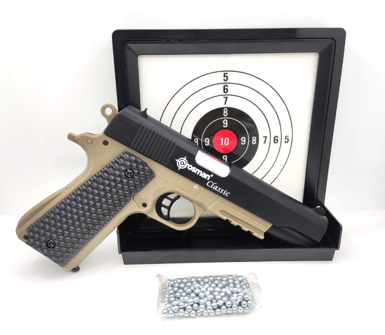Пневматичний пістолет Crosman Colt 1911 KIT (NOT CO2) JGR