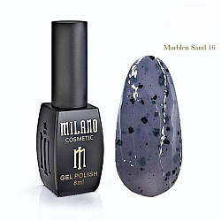 Гель-лак Milano Cosmetic Marblen Sand №16, 8 мл