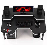 Стіл геймерський із надбудовою MADXRACER COMFORT GT14N, фото 7