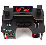 Стіл геймерський із надбудовою MADXRACER COMFORT GT14N, фото 3