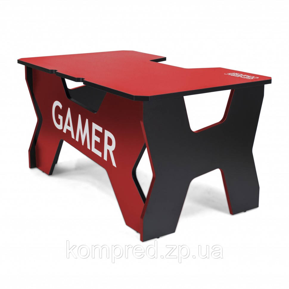 Сучасний комп'ютерний стіл Generic Gamer 2 Red/Black