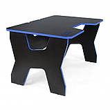 Стіл ігровий для геймера Generic Gamer 2 Black/Blue, фото 3