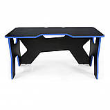 Стіл ігровий для геймера Generic Gamer 2 Black/Blue, фото 5