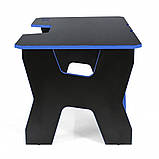 Стіл ігровий для геймера Generic Gamer 2 Black/Blue, фото 7