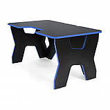 Стіл ігровий для геймера Generic Gamer 2 Black/Blue, фото 9