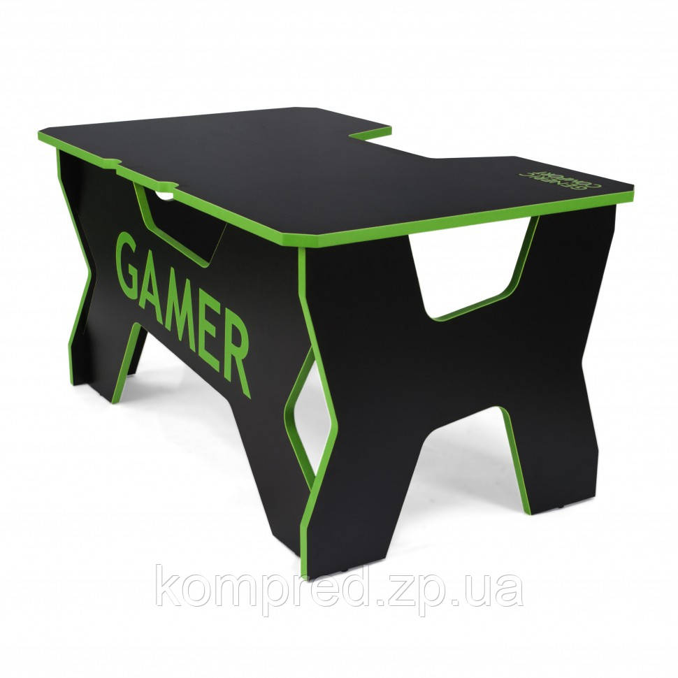Стіл для комп'ютерних гравців Generic Gamer 2 Black/Green