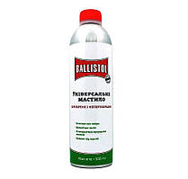 Олія збройова для освинцювання та видалення нагару в стовбурі зброї Ballistol 500 мл (універсальне, з/б)