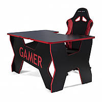 Игровой геймерский стол для геймера Generic Gamer 2 Black/Red