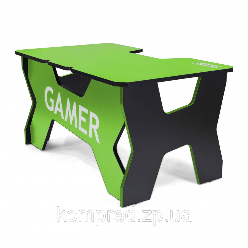 Стіл геймерський Generic Gamer 2 Green/Black
