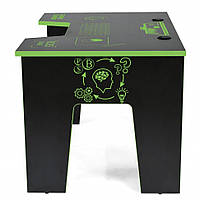 Стол компьютерный Generic Gamer 3 Office Boss Black/Green