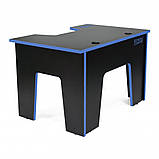 Геймерський стіл Generic Gamer 4 Office Black/Blue, фото 4