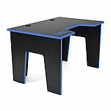 Геймерський стіл Generic Gamer 4 Office Black/Blue, фото 7