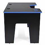 Геймерський стіл Generic Gamer 4 Office Black/Blue, фото 8