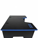 Геймерський стіл Generic Gamer 4 Office Black/Blue, фото 9