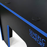 Геймерський стіл Generic Gamer 4 Office Black/Blue, фото 10