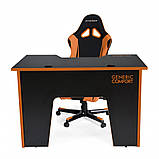 Геймерський стіл Generic Gamer 4 Office Black/Orange, фото 9