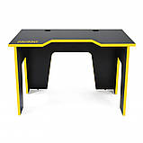 Комп'ютерний стіл Generic Gamer 4 Office Black/Yellow, фото 5