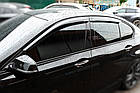Вітровики для BMW 5 серія F-10/11/07 (2010-2016) HIC Полікарбонат (4 шт), фото 2