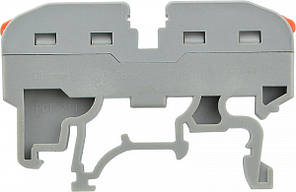 Клема PCT-211 універсальна для DIN-рейки, 2-жильна, безвинтова, 32A, PVC, фото 4