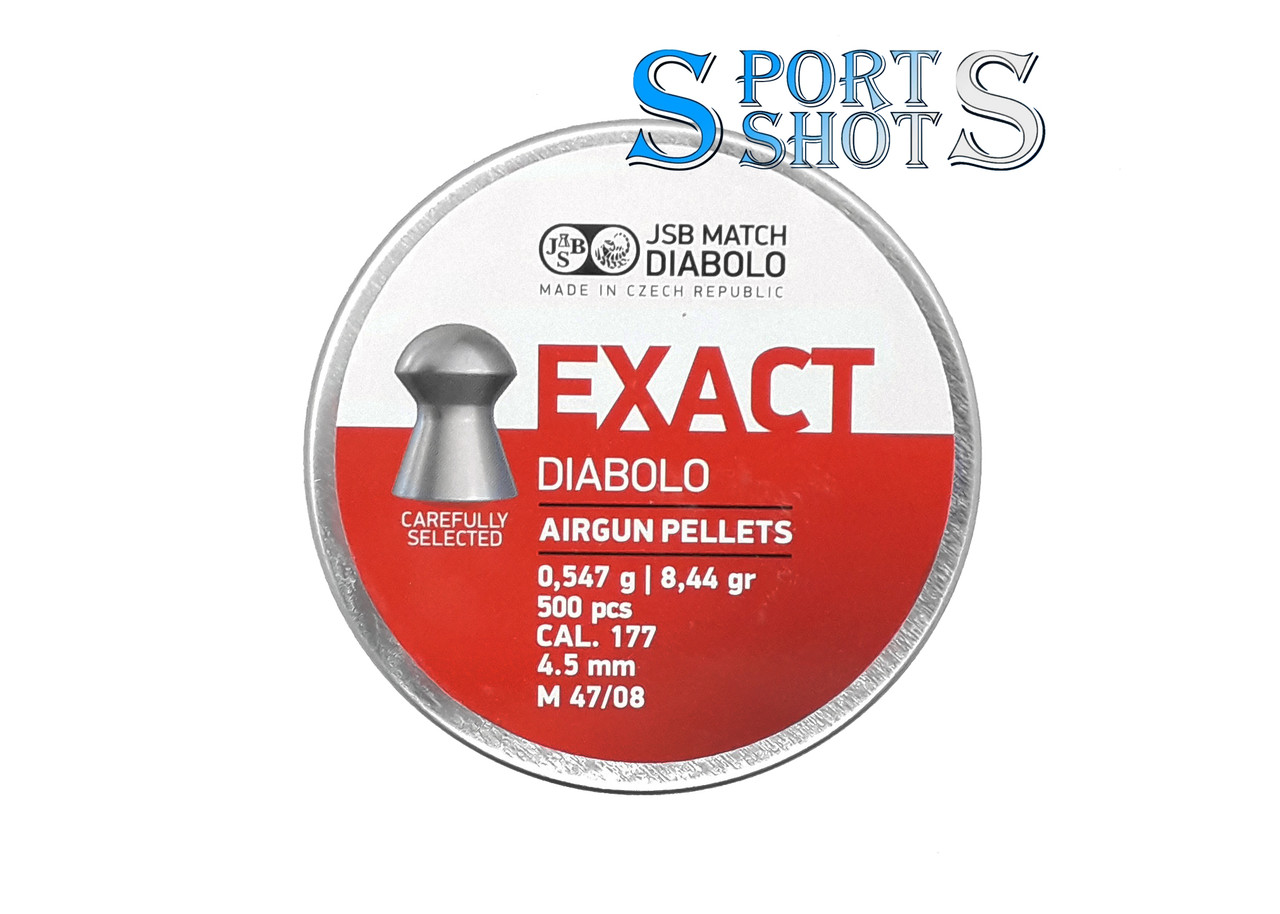 Кулі JSB Exact 4.50мм, 0.547г, 500шт JGR