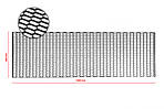 Пластикова сітка 120 на 40 (тип A) для Універсальні товари
