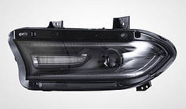 Передні фари для Dodge Charger Полікарбонат Cixtai (2 шт)
