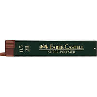Грифели 0.5 мм 12шт Faber-Castell Super Polymer (2B)