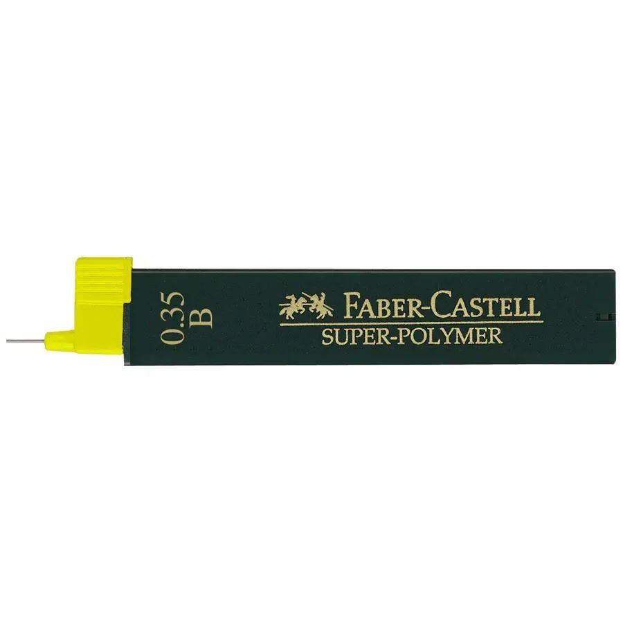 Грифелі 0.3 мм 12 шт Faber-Castell Super Polymer (B)