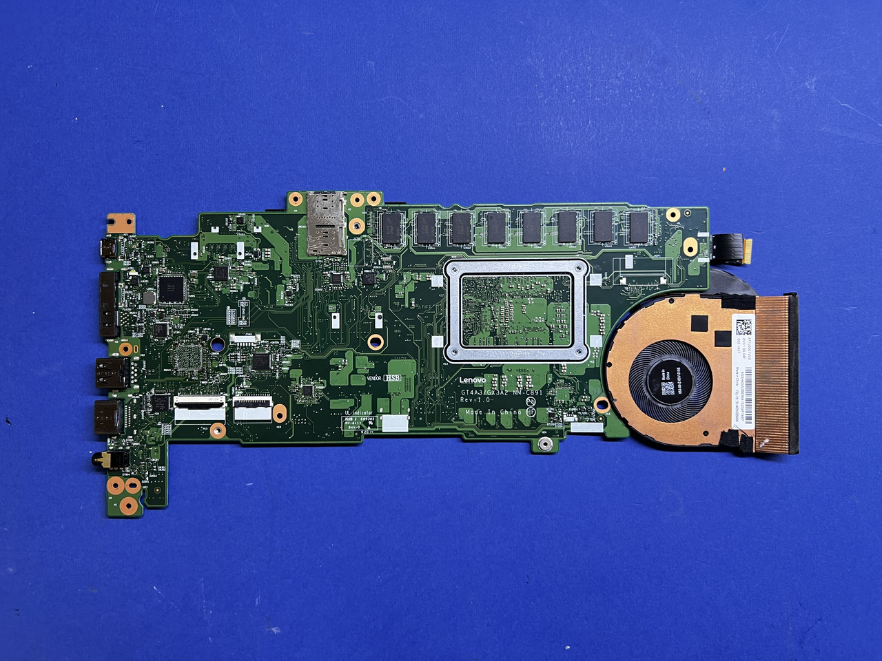 Разборка Lenovo X13 ThinkPad GT4A3/GX3A2 NM-C891 Rev 1.0