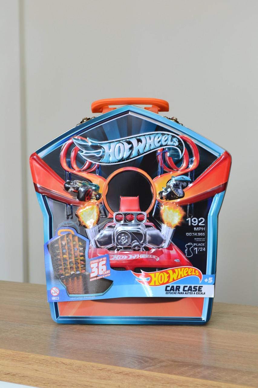 Контейнер для 36 машинок Hot Wheels метал