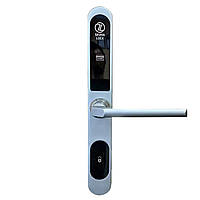 Електронний RFID замок для готелів та офісів SEVEN LOCK SL-7737S silver