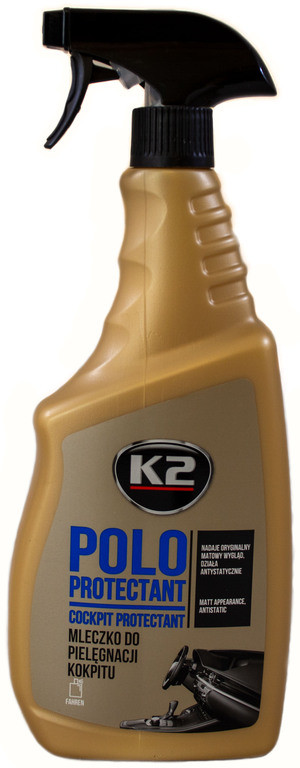 Поліроль (консервант) молочко для торпедо 750 мл K2 Polo protectant mat