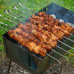 Шампури, решітки та інші товари для грилю