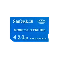 Карта Пам'яті SanDisk PlayStation Portable Memory Stick PRO Duo 2GB Black Б/У
