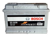 Автомобильный аккумулятор BOSCH S5 77Ah 780A R+ (правый +)
