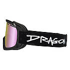 Гірськолижна маска Dragon Alliance D1 OTG Bonus Sketchy 2 Лінзи Lumalens Pink Ionized S1 / Lumalens Dark Smoke, фото 3